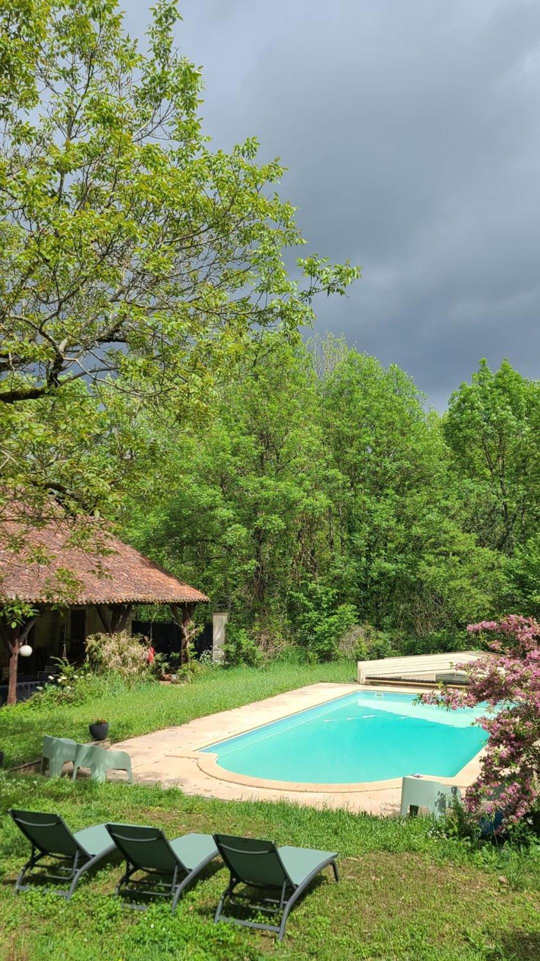 Bed and Breakfast Le Manoir Du Moulin De Madame Вильнёв-сюр-Ло Экстерьер фото